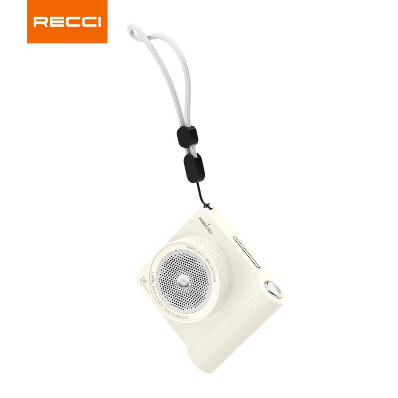 Recci RSK-W48 Retro Bluetooth Speaker CN plug (adapter included)