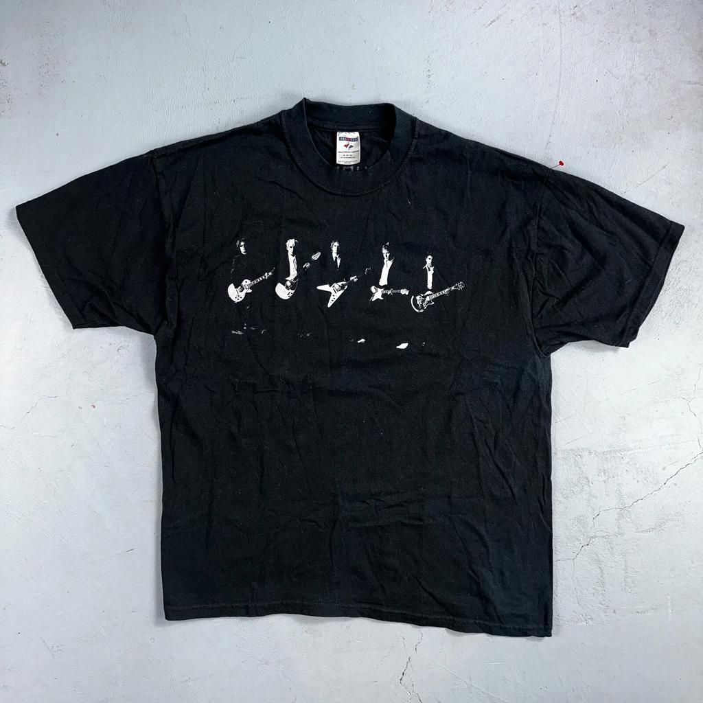 Duran Duran 2005 USA Tour Black VTG T Shirt Y2K Music Band Promo Concert Dance