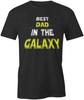 BEST DAD IN THE GALAXY TShirt Tee Short-Sleeved Cotton CLOTHING S1BSA453