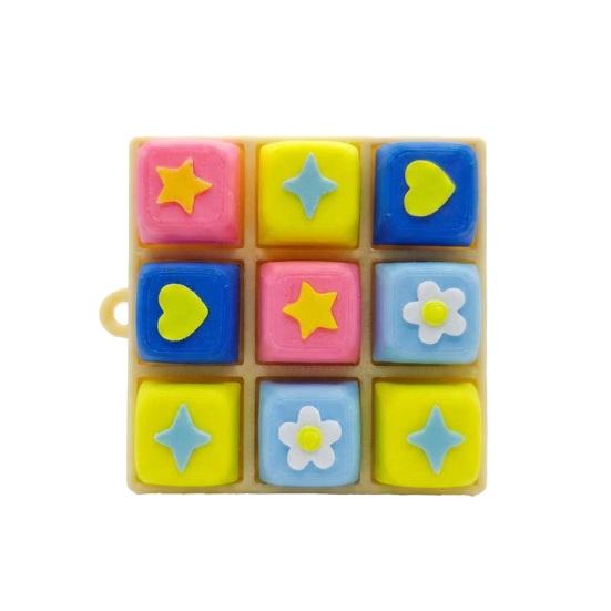 3D-printet Tastatur Fidget Legetøj 3/4/5/9 Taster Tastatur Finger Klikker Legetøj Afstressningsknap Fidget Legetøj Stresslindring Skrivebordslegetøj