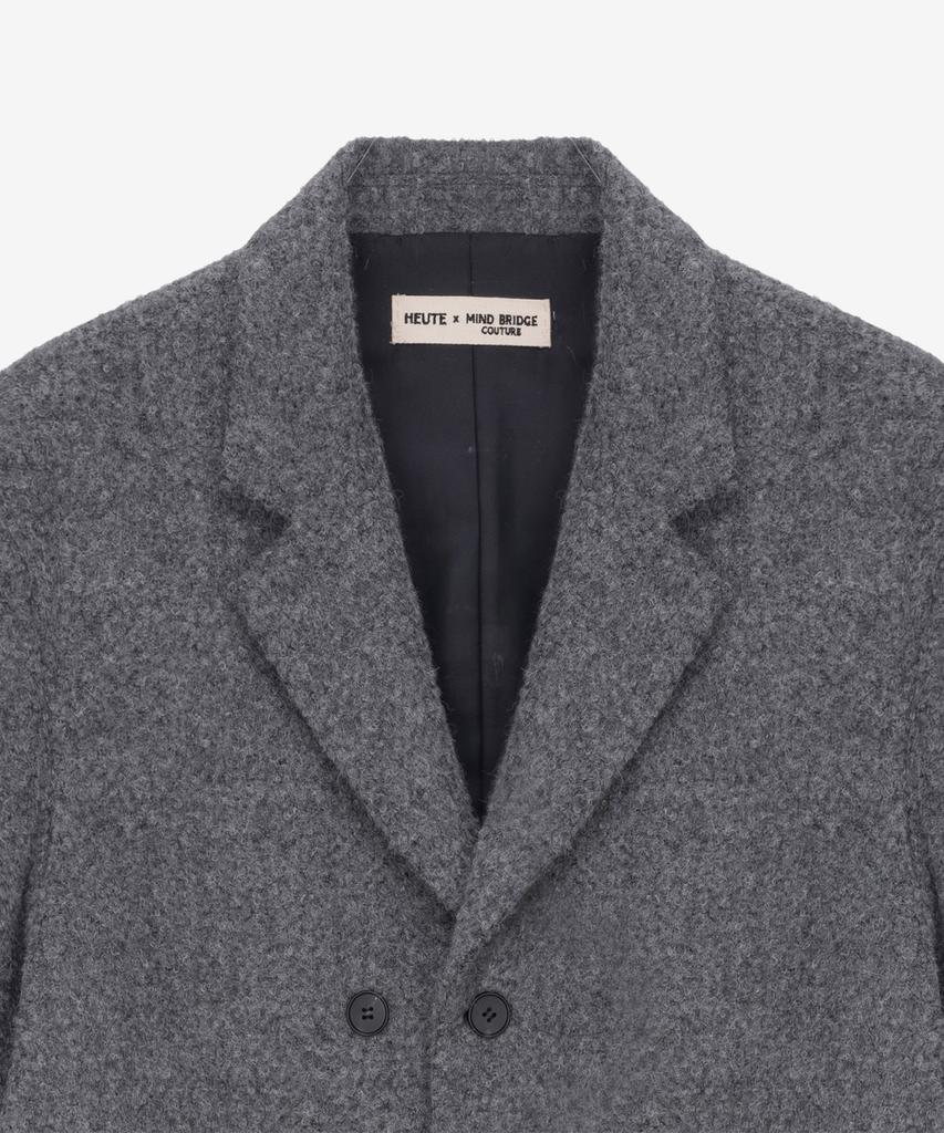 Mindbridge [Hoite] Boucle Wool Oversized Jacket
