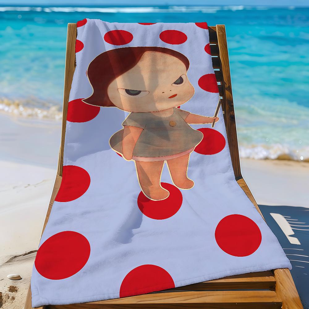 

Y-Yoshitomo N-NaraS Art Towel Sports Quick Dry Travel Camping Gear Sandproof Soft Light Large Beach Towel W40*H60(CM)