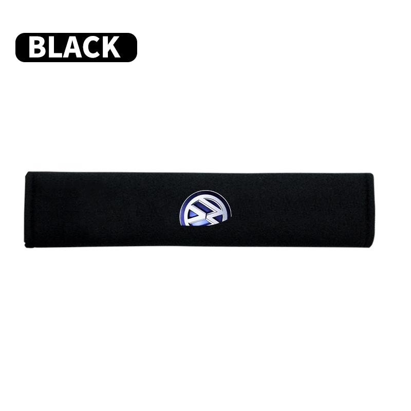 Car Stickers 2025 Hot NEW Car Seat Belt Cover Soft Shoulder Strap Embroidery Shoulder Pad For Volkswagen Tharu R Polo  R-Line