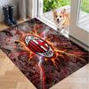 Soft Floor Carpet AC Milan Pattern Area Rug Decorative Mat For Home Room Decoration