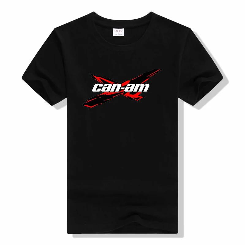

Arrived Mens t shirt Can-Am Team Brp Atv Black Short Sleeve T-Shirt men fashion summer casual cotton tee t shirt XXXXL