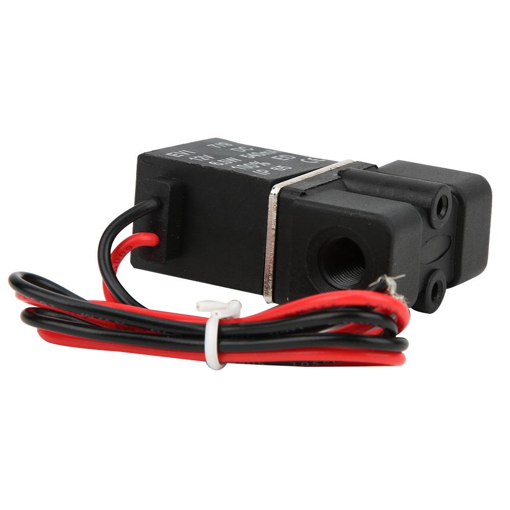 Electrovalvă electrică solenoidă din plastic cu răspuns rapid 12V DC 2 poziții 2 căi aer apă ulei G18