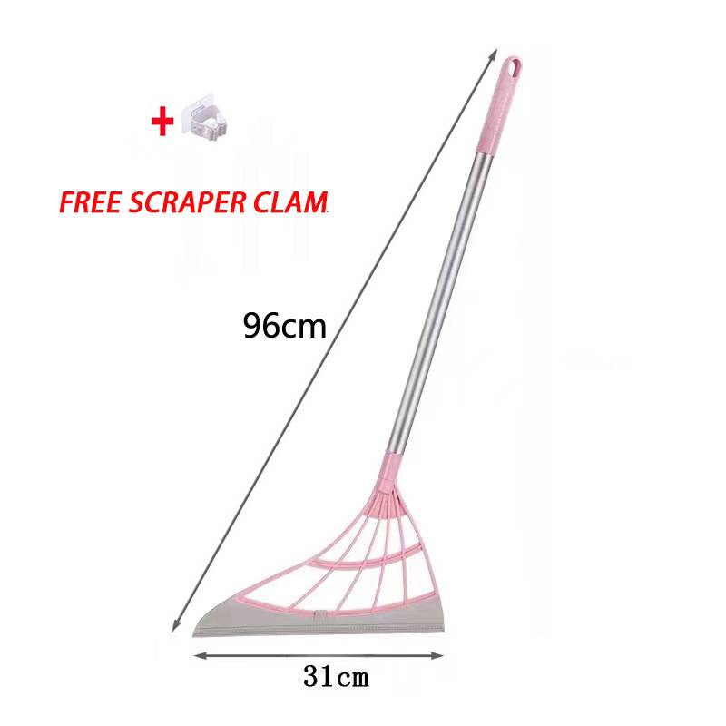 Silicone Magic Rubber Broom Mop Hand Dust Brooms Home Floor Cleaning Squeegee Wiper Toilet Bathroom Mops Witches Tools