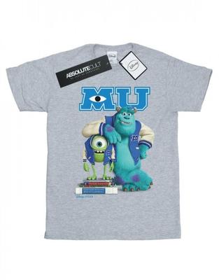 Womens/Ladies Monsters University Poster Cotton Boyfriend T-Shirt