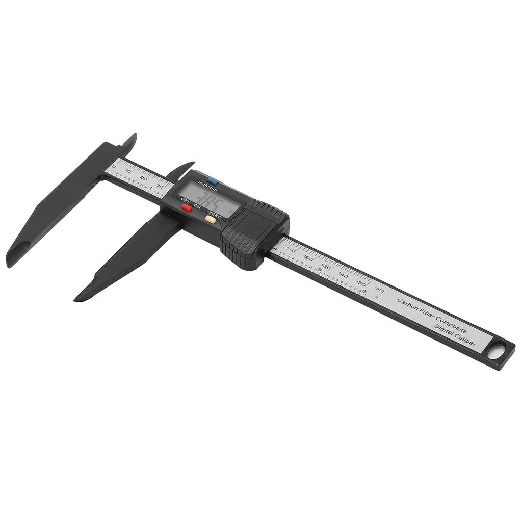150mm Digital Caliper Large LCD Screen Measuring Caliper Ruler with Metric Inch Conversion Key