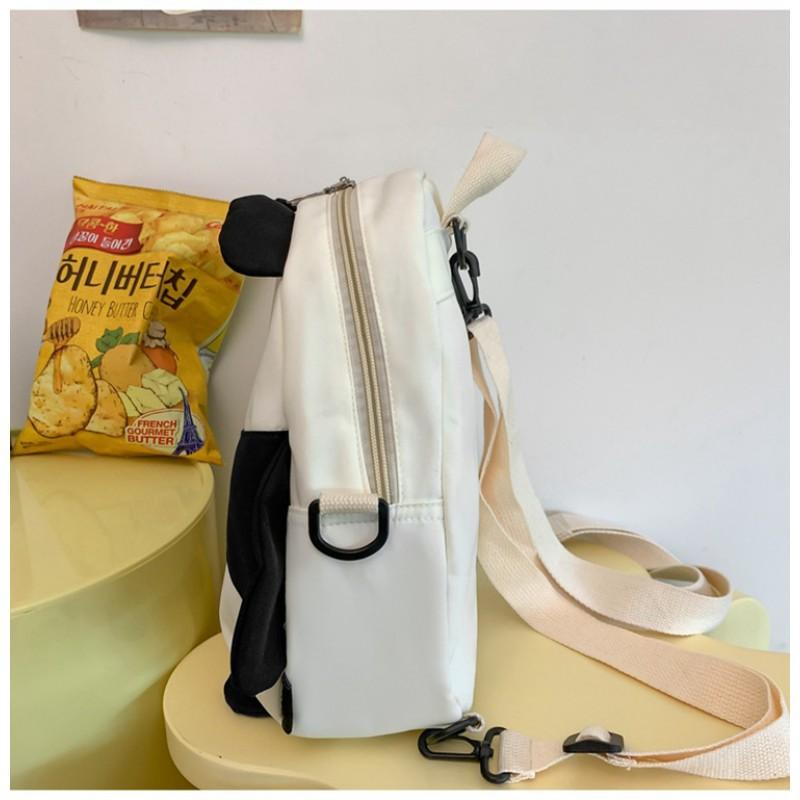 Panda Backpack Women's Japanese Cartoon Cute Ins Style Children's Small Fresh Light