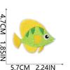 Ocean Party Embroidery Cloth Sticker Cartoon Shark Dolphin Embroidery Chapter Boy Children'S Clothes Dress Up Patch Sticker Hot Sublimation