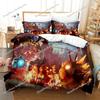 Set Biancheria da Letto Stampa 3D Ratchet Clank Rift Apart Singolo Twin Matrimoniale Queen King Size Set Letto Adulto Bambino Camera da Letto Copripiumino