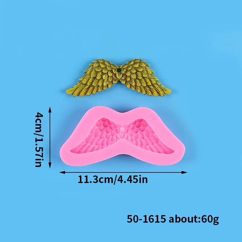 Силиконовая форма для торта «Крылья ангела» своими руками, помадка, шоколадные конфеты, печенье, мастика, выпечка, украшение для торта