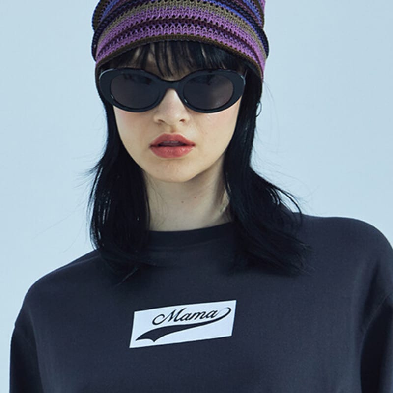 

FAKEMAMA NET BEANIE_WINE FREE