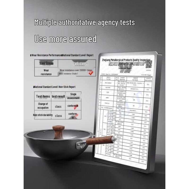 Supor Titanium Cast Iron Non-stick Wok