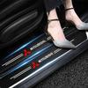 Naklejka ochronna z włókna węglowego na zderzak bagażnika samochodu do Mitsubishi Lancer ASX Outlander Pajero Evolution Akcesoria Anti Scratch