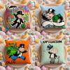 M-Monopolys Art Cushion Cover Home & Car Multi-Scene Pillow Cover - Reversible, Soft & Durable for Daily Use