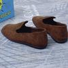 Fashion Outdoor Lazy Loafers Stylish Suede Leather Men's Shoes Summer New Driving Casual Shoes Comfy Style Man Slip On Flats Moccasins