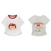 Youyou Girls' Short Sleeve Cartoon T-Shirt
