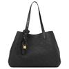 LOUIS VUITTON Cow Leather Handbag, Shoulder Bag Medium Women's Black M25860