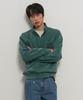 GENERALIDEA Man Pocket Half Zip Sweatshirt [Green] / Gf1Mss004