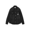 Carhartt WIP SS24 Harvey Shirt Jac Pointed Collar Button Long Sleeve Shirt Men shirts Black I033346-89-4L