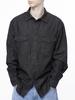 Chaenseseunoi Western Pocket Denim Shirt - Black Indigo /W243Sh03Bkm