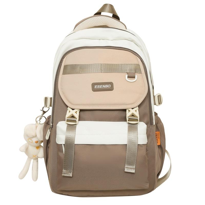 Schoolbag1011 new schoolbag for girls, grades 3 to 6, high school students, large-capacity backpack, light backpack