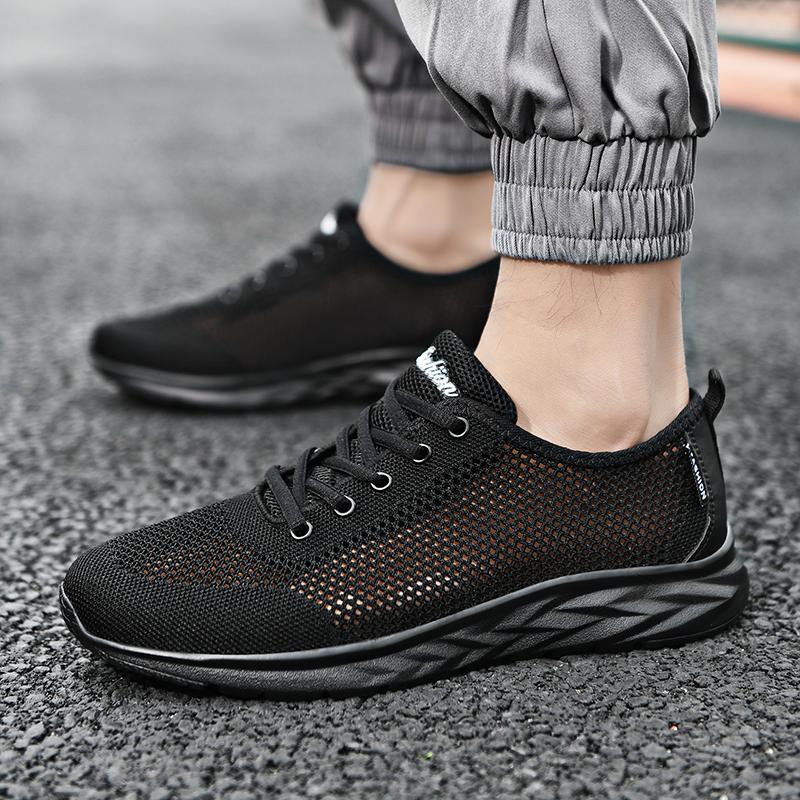 Fashion Men Sneakers Shoes Hot Selling Platform Casual Walking Mesh Lightweight Jogging Soft Sole Outdoor Tennis Vulcanized Shoes 39-47