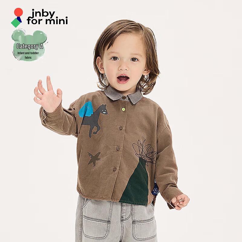 JNBY by JNBY Baby/Toddler Unisex Long Sleeve Shirt 80 cm