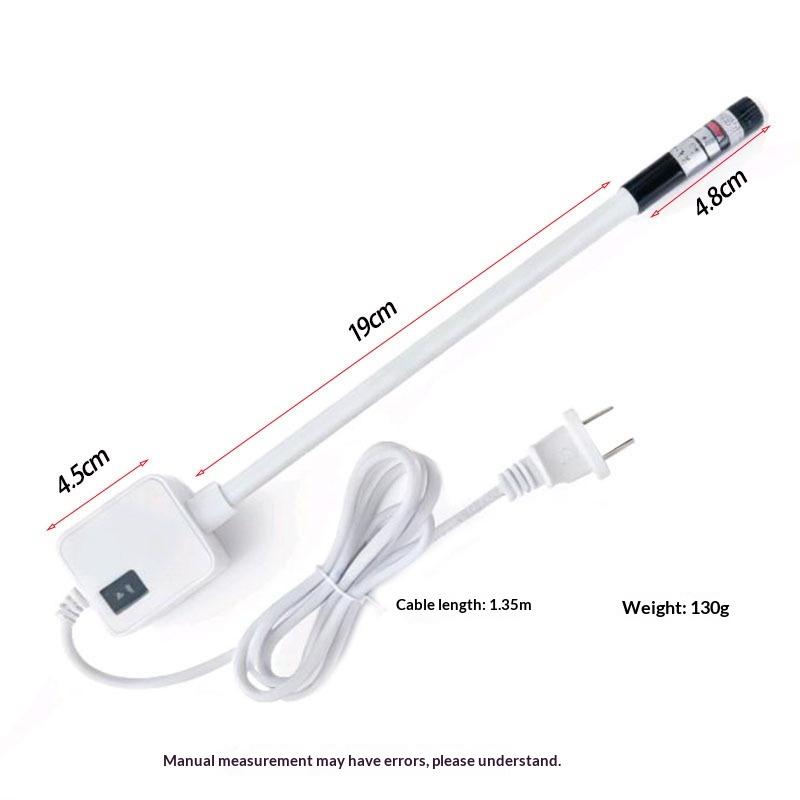 1Pcs Red Night Lamp Eu/Us Plug Laser Infrared Sewing Machine Position Light Magnetic Mounted For Factory Drills Lathes