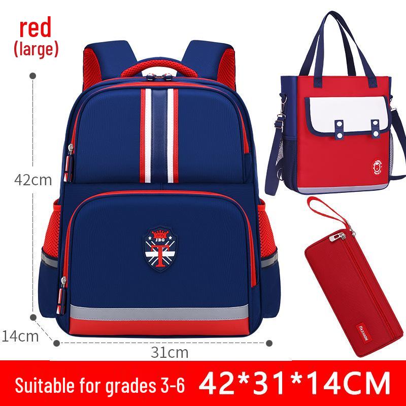 "Waterproof Lightweight Backpack for Primary School Students, Ages 6-12, Grades 1-6"
