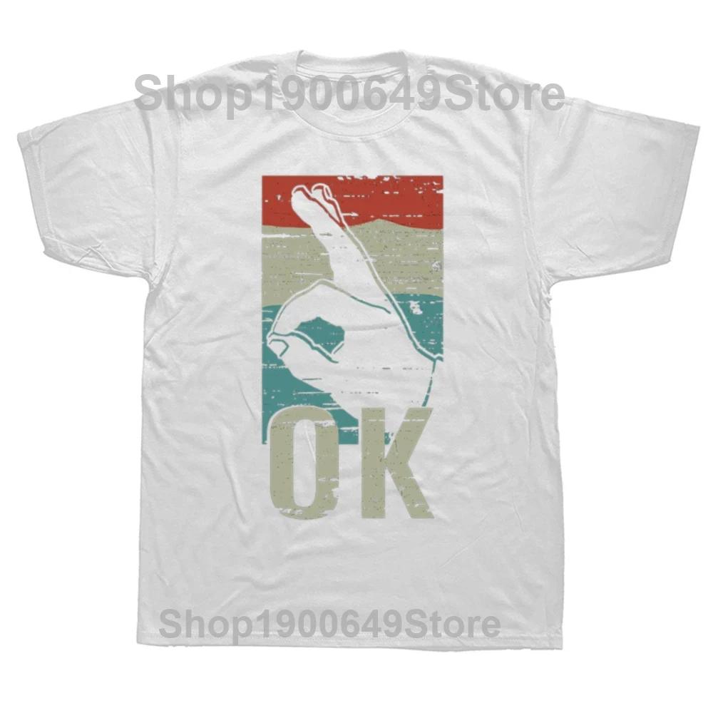 

Underwater Diving Hand Signal Hip Hop T Shirt Dive Scuba Diving Casual Summer Tshirt For Adult Cotton Short Sleeve 2024 Male S