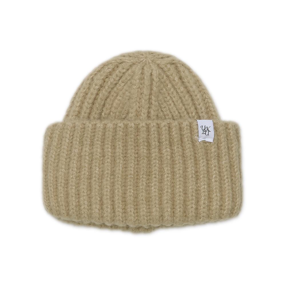 ULUK Lucida White Label Basic Thick Knitting Beanie_Beige
