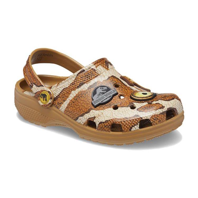 Crocs Jurassic World x Classic Clog Kids Sand Kids Sneakers Brown 208808-202
