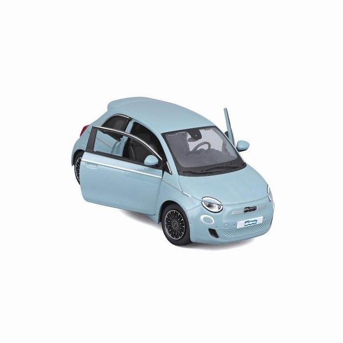 Bburago Fiat 500e (2003) 1/24 Scale Light Blue BUR21110BL
