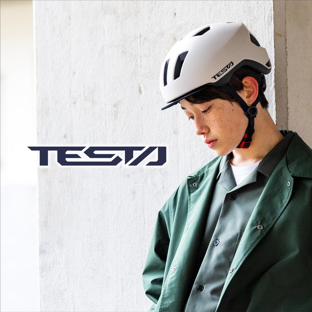 OGK KABUTO Bicycle Helmet TESTA Matte Black Head circumference SG certified Color Size 56-58cm