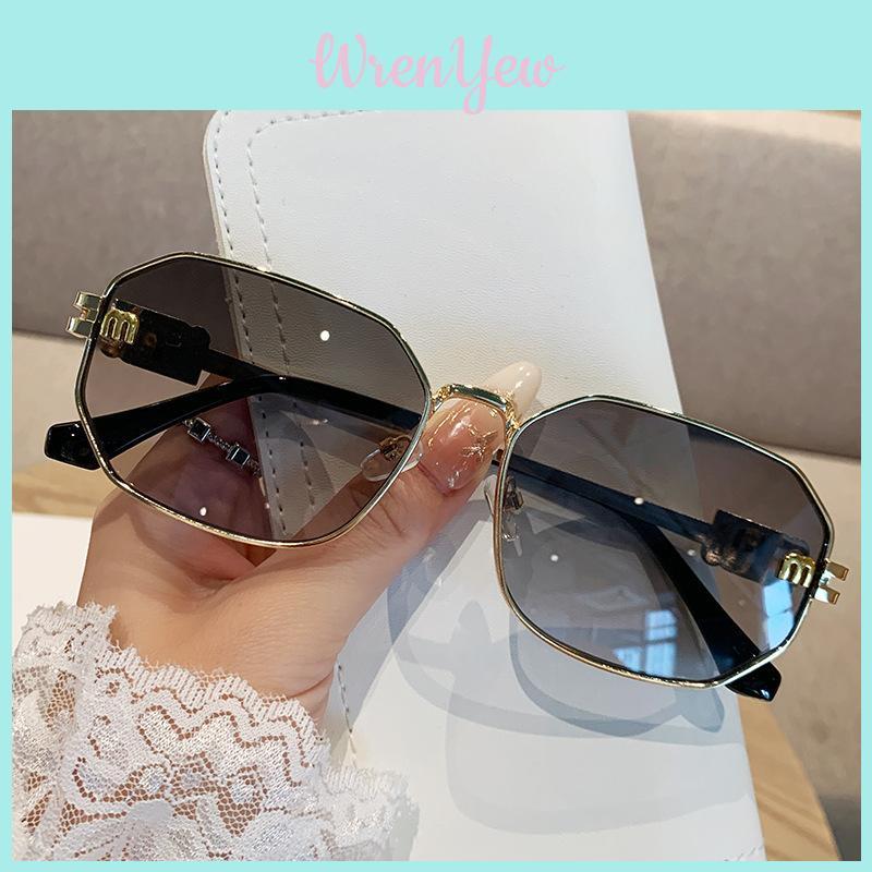 M House Polygon Sunglasses With Uv400 Protection For Fashion Casual And Travel
