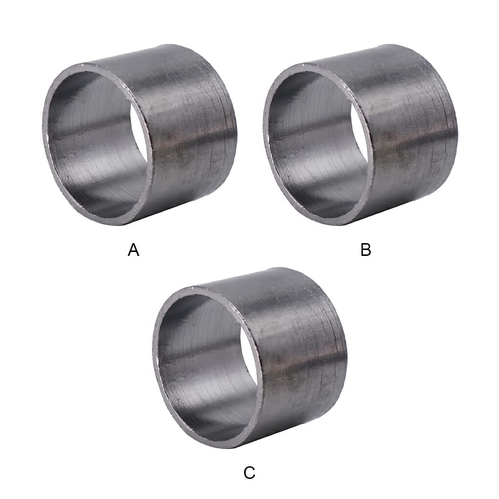 DOSJJIASL Motorcycle Exhaust Muffler Connector Motorcycle Silencer Modification, 28.7*34.5*35mm