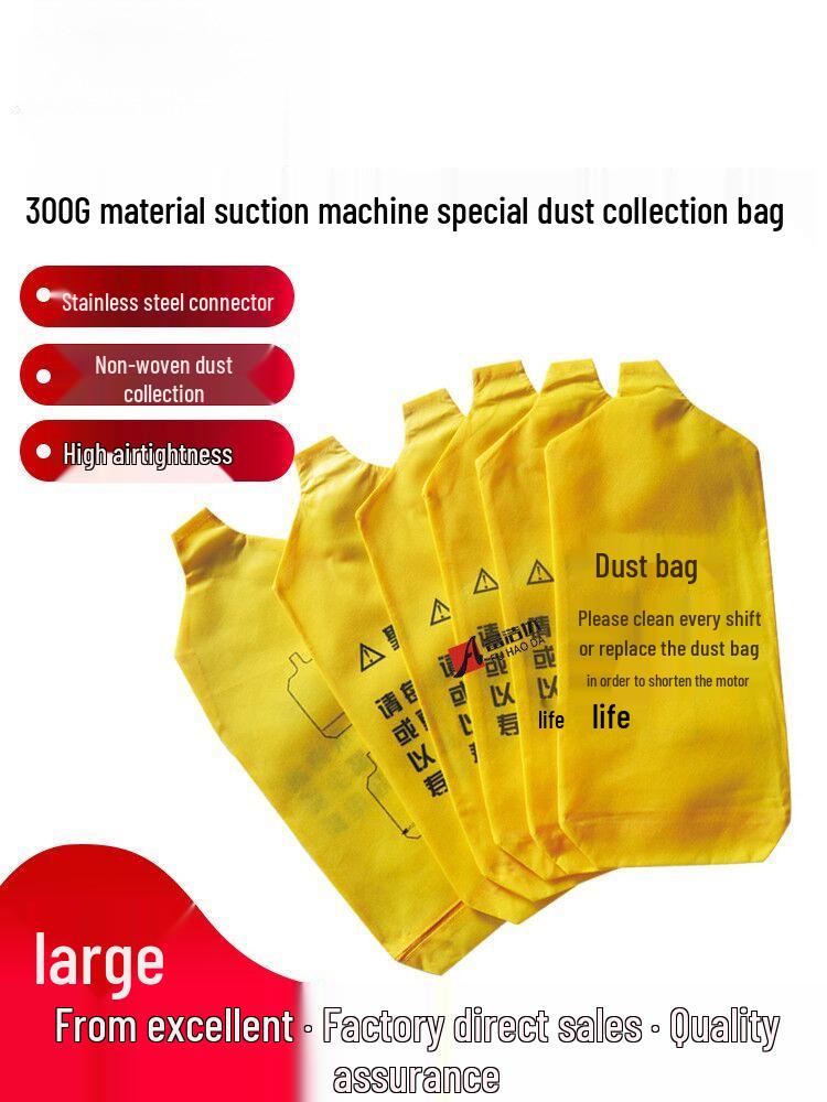 

Нетканый мешок для сбора пыли для всасывающей машины 300 Loader Steel Hose Clamp