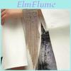Luxurious Water Rhinestone Layered Bracelet With Tassels For Party Wear