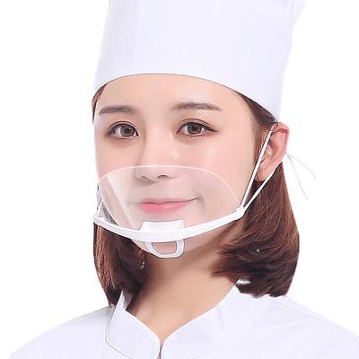 Transparente Anti-Beschlag-Gastronomie-Maske
