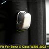 Car Styling Inner Window C Column Decor Cover Hook Trim Sticker 2PCs Accessories Fit For Mercedes-Benz C Class W206 - 2024