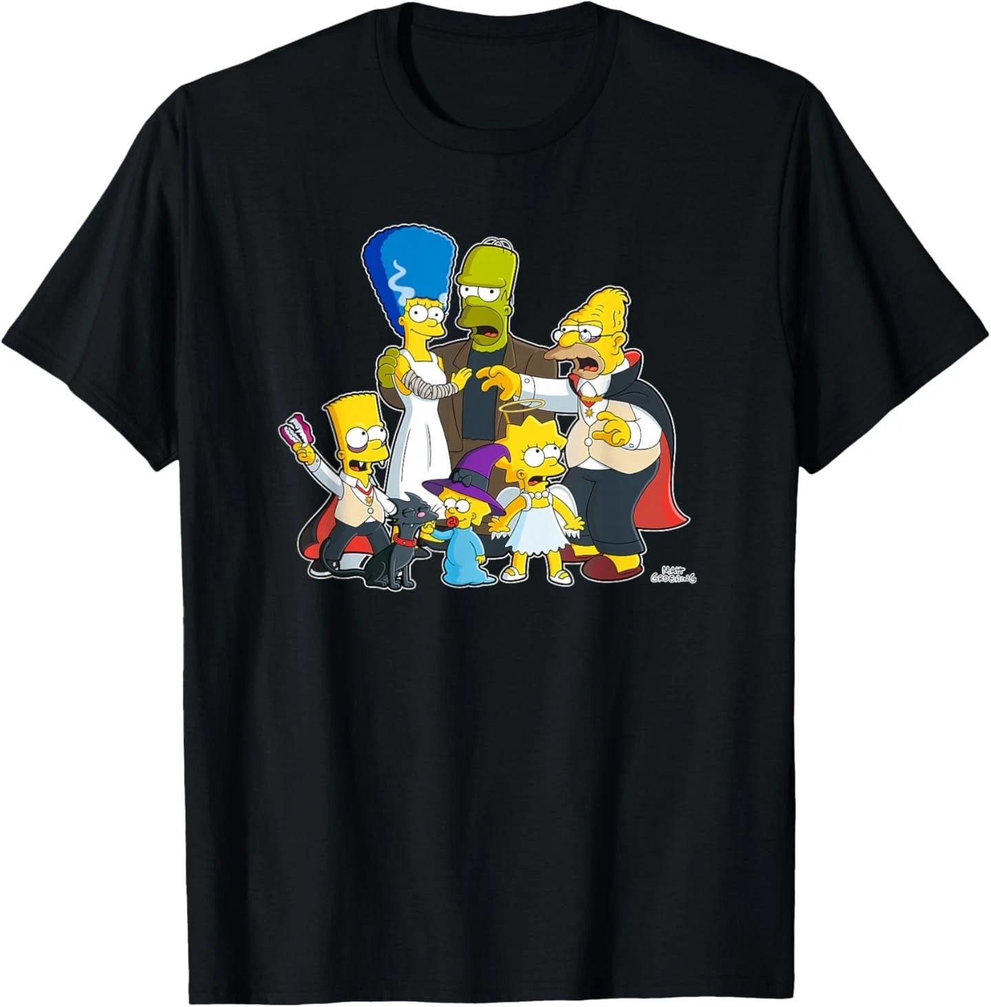 The Simpsons Family Treehouse of Horror Halloween T-Shirt S
