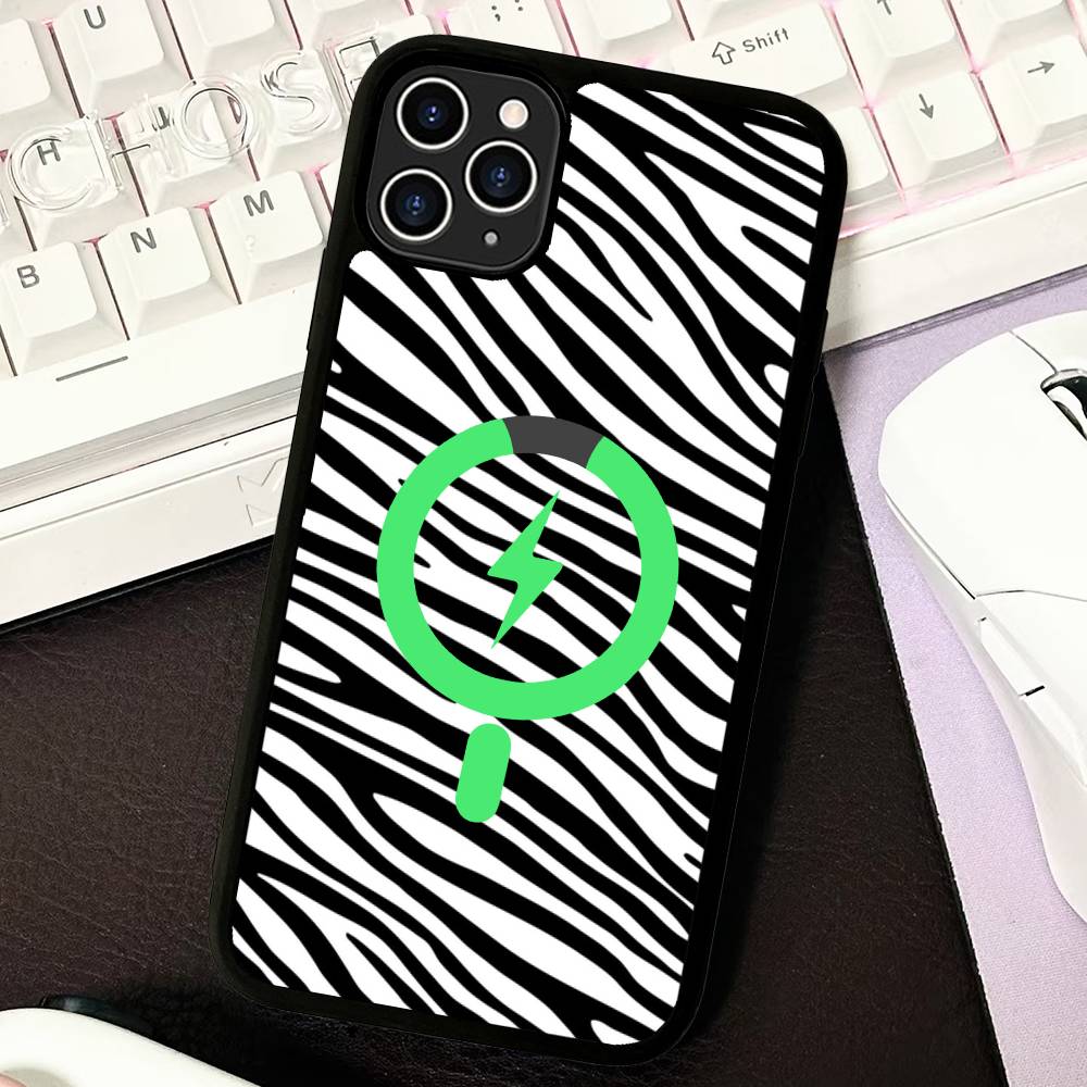 

Zebra Print Clip Art For Phone Case For IPhone 17 Air 16 15 14 13 12 11 Pro Max Plus Shockproof Cover iPhone 12pro max