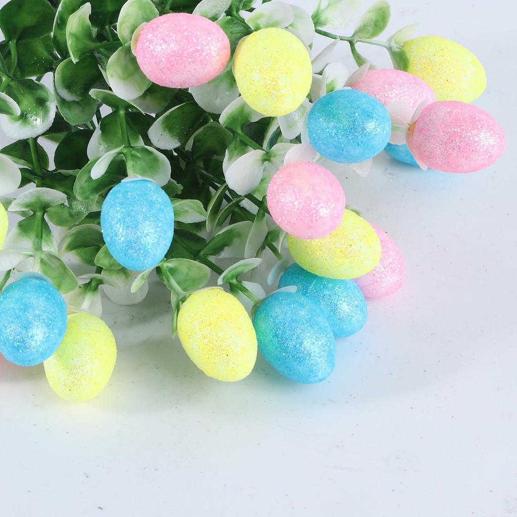 Artificial Easter Vine Easter Egg And Berry Stem Easter Egg Branch Decoration