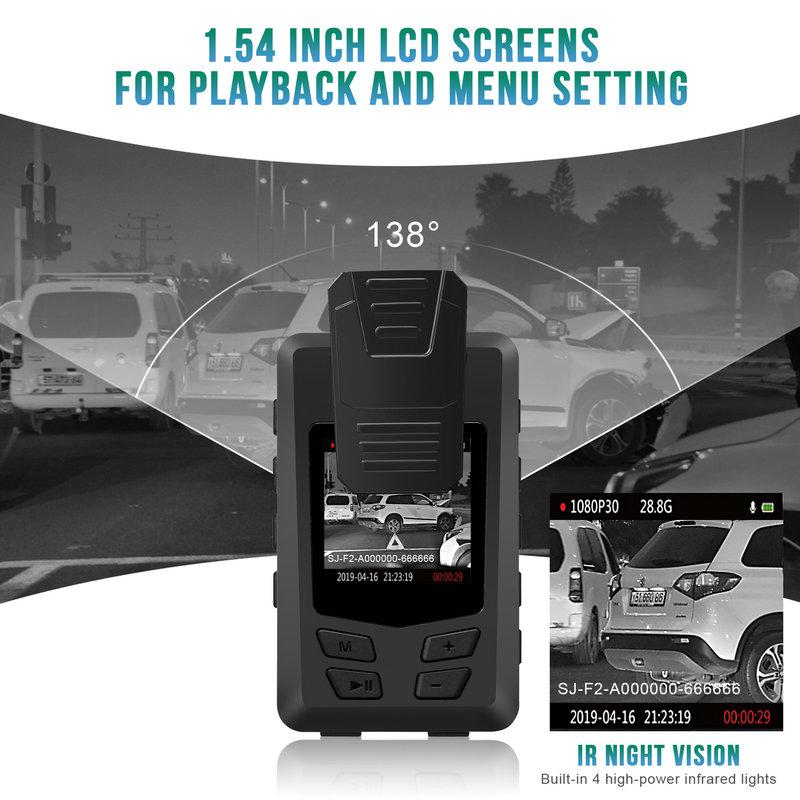 Vandlion Police Body Cam Night Vision Surveillance Camcorder Wearable Mini Camera Sport Dv Video Recorder A23