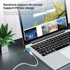 Adapter Ladegerät Schnellladung Magnetisch Aluminiumlegierung PD USB C zu Mag-Safe 2 Stromkonverter für MacBook Air/Pro