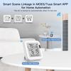 MOES WiFi Temperature & Humidity Sensor LCD Screen Infrared Sensing Backlight Smart Tuya APP Remote Control Alexa Google Voice