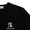 Nubelleumieleu Signature Logo Black Short Sleeve T-Shirt (Big Ver.)